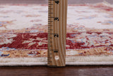 Ivory Persian Tabriz Handmade Wool Rug - 4' 10" X 6' 7" - Golden Nile