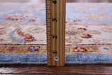 Blue Persian Tabriz Handmade Wool Rug - 4' 10" X 6' 8" - Golden Nile