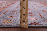 Khorjin Persian Gabbeh Handmade Wool Rug - 4' 10" X 6' 7" - Golden Nile