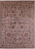 Peshawar Hand Knotted Wool Rug - 9' 1" X 11' 9" - Golden Nile