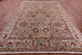 Peshawar Hand Knotted Wool Rug - 9' 1" X 11' 9" - Golden Nile