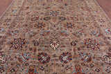 Peshawar Hand Knotted Wool Rug - 9' 1" X 11' 9" - Golden Nile