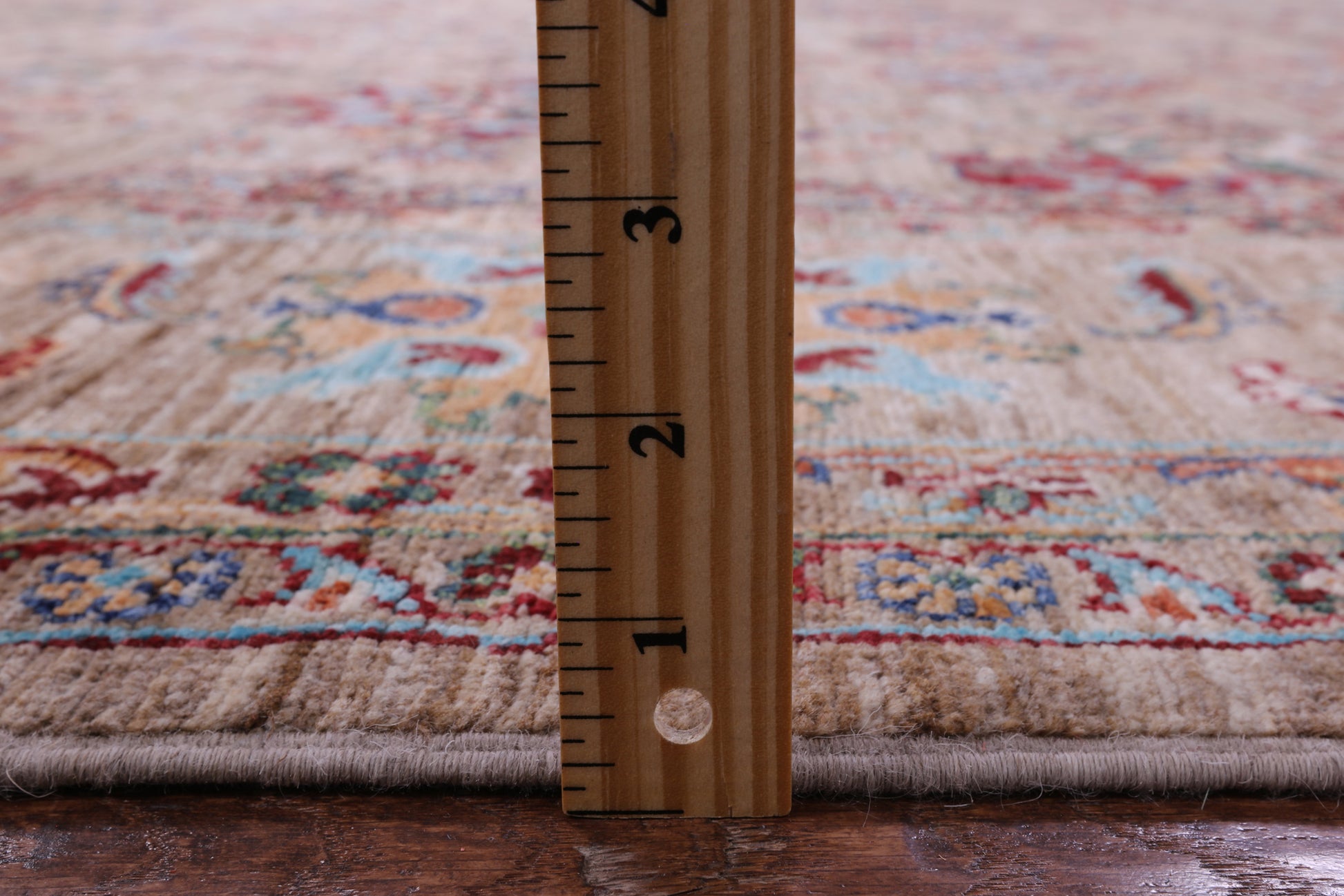 Peshawar Hand Knotted Wool Rug - 9' 1" X 11' 9" - Golden Nile