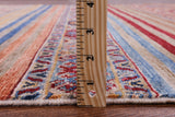 Khorjin Persian Gabbeh Hand Knotted Wool Rug - 5' 8" X 8' 5" - Golden Nile