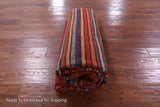Tribal Persian Gabbeh Handmade Wool Rug - 5' 7" X 7' 8" - Golden Nile
