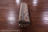 Ivory Tribal Persian Gabbeh Hand Knotted Wool Rug - 5' 6" X 7' 9" - Golden Nile