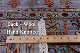 Tribal Persian Gabbeh Handmade Wool Rug - 5' 8" X 8' 0" - Golden Nile