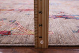 Tribal Persian Gabbeh Handmade Wool Rug - 5' 8" X 7' 8" - Golden Nile