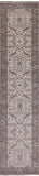 Ivory Turkish Oushak Hand Knotted Runner Rug - 2' 7" X 11' 10" - Golden Nile