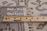 Ivory Turkish Oushak Hand Knotted Runner Rug - 2' 7" X 11' 10" - Golden Nile