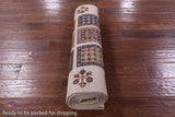 Ivory Garden Design Persian Hand Knotted Wool Runner Rug - 2' 9" X 10' 4" - Golden Nile