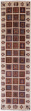 Ivory Garden Design Persian Hand Knotted Wool Runner Rug - 2' 10" X 10' 4" - Golden Nile