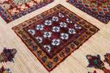 Ivory Garden Design Persian Hand Knotted Wool Runner Rug - 2' 10" X 10' 4" - Golden Nile