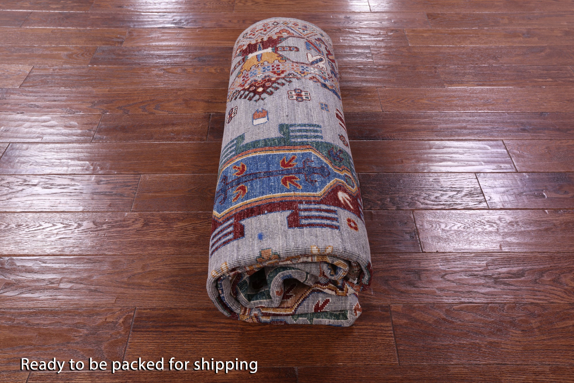 Turkmen Ersari Hand Knotted Wool Rug - 5' 10" X 7' 10" - Golden Nile