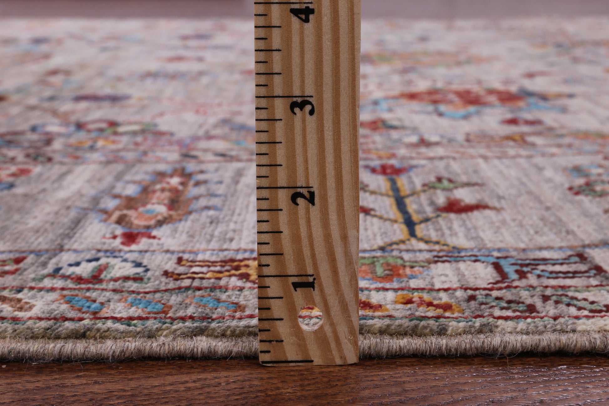 Peshawar Handmade Wool Rug - 5' 9" X 8' 0" - Golden Nile