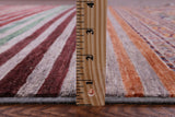 Khorjin Persian Gabbeh Handmade Wool Rug - 5' 11" X 8' 1" - Golden Nile