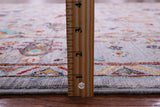 Grey Peshawar Hand Knotted Wool Rug - 5' 8" X 7' 10" - Golden Nile