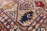 Turkmen Ersari Hand Knotted Wool Rug - 6' 9" X 10' 0" - Golden Nile