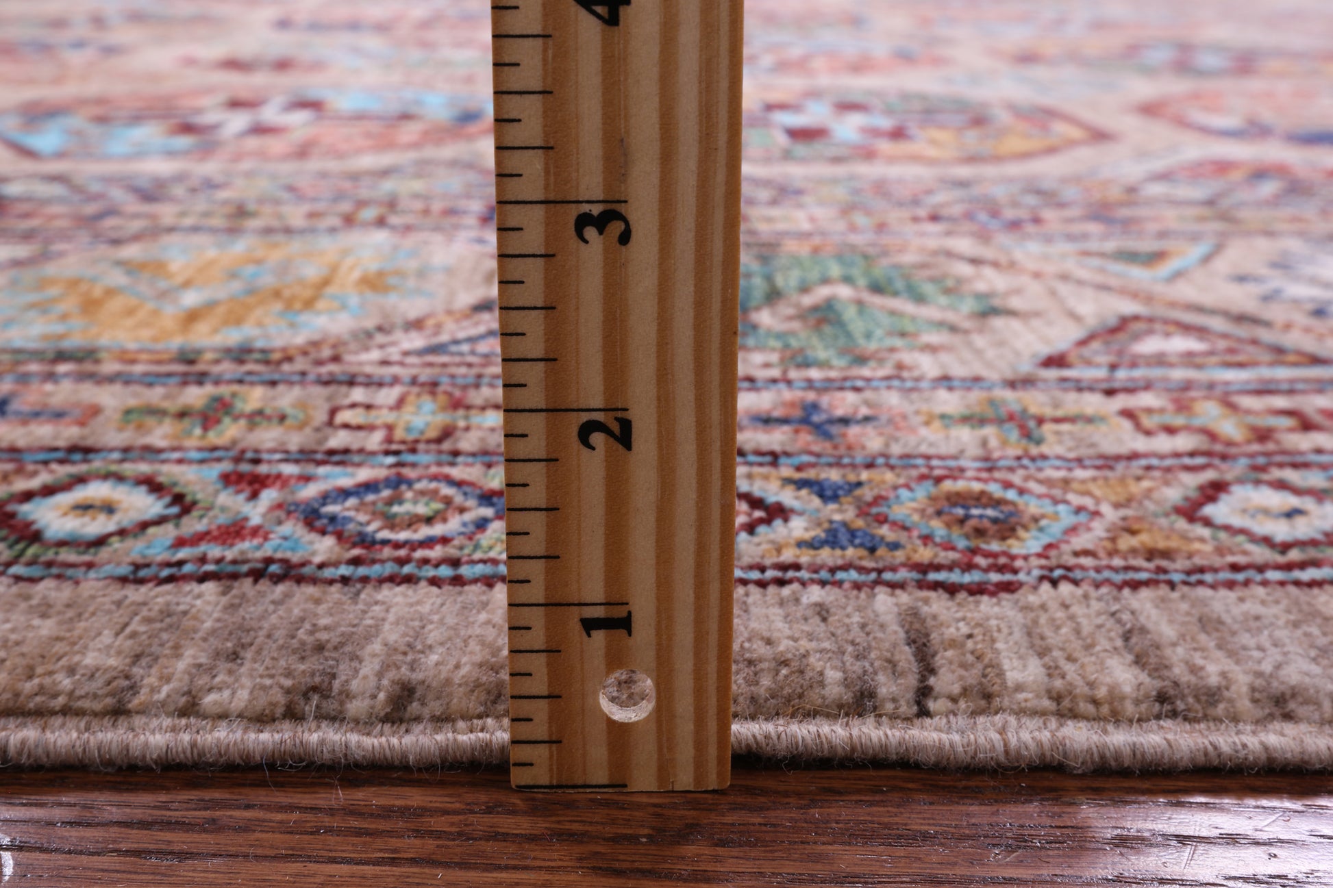 Turkmen Ersari Hand Knotted Wool Rug - 6' 9" X 10' 0" - Golden Nile