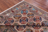Turkmen Ersari Hand Knotted Wool Rug - 6' 9" X 10' 0" - Golden Nile