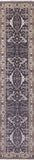 Grey Turkish Oushak Handmade Runner Rug - 2' 6" X 11' 7" - Golden Nile