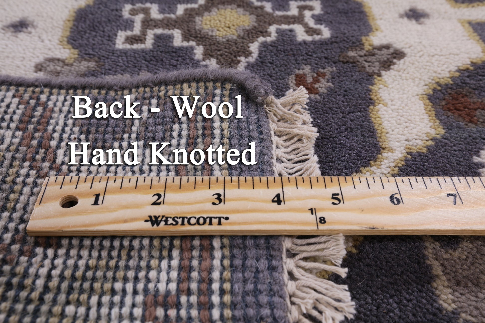 Grey Turkish Oushak Handmade Runner Rug - 2' 6" X 11' 7" - Golden Nile
