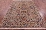 Peshawar Hand Knotted Wool Rug - 6' 9" X 9' 10" - Golden Nile