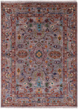 Peshawar Hand Knotted Wool Rug - 5' 8" X 7' 10" - Golden Nile