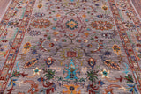 Peshawar Hand Knotted Wool Rug - 5' 8" X 7' 10" - Golden Nile