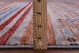 Khorjin Persian Gabbeh Handmade Wool Rug - 4' 8" X 6' 11" - Golden Nile
