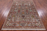 Peshawar Handmade Wool Rug - 5' 10" X 8' 4" - Golden Nile