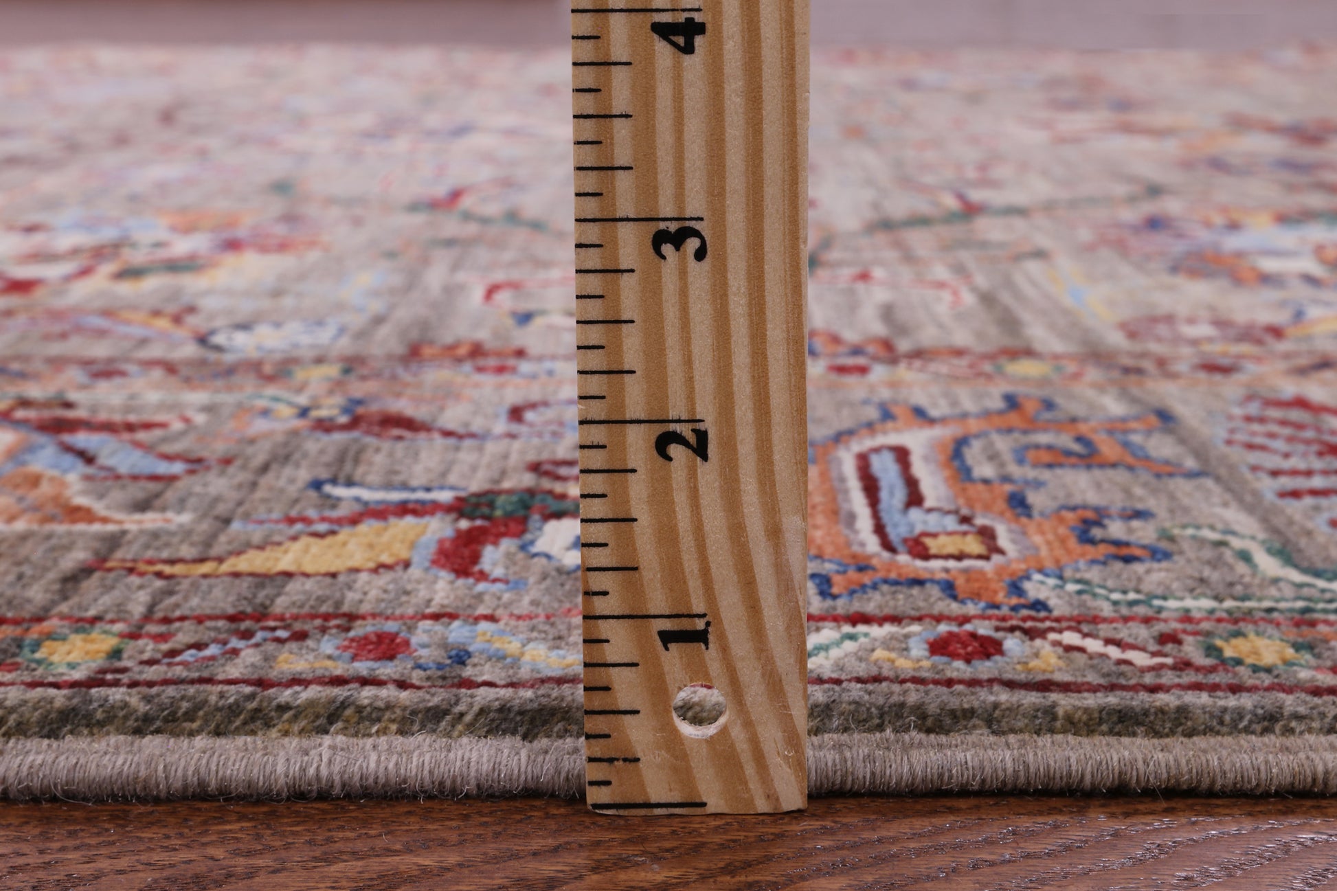 Peshawar Hand Knotted Wool Rug - 5' 8" X 7' 11" - Golden Nile