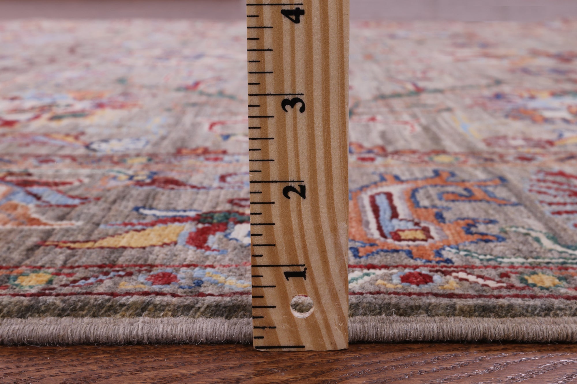 Peshawar Hand Knotted Wool Rug - 5' 8" X 7' 11" - Golden Nile