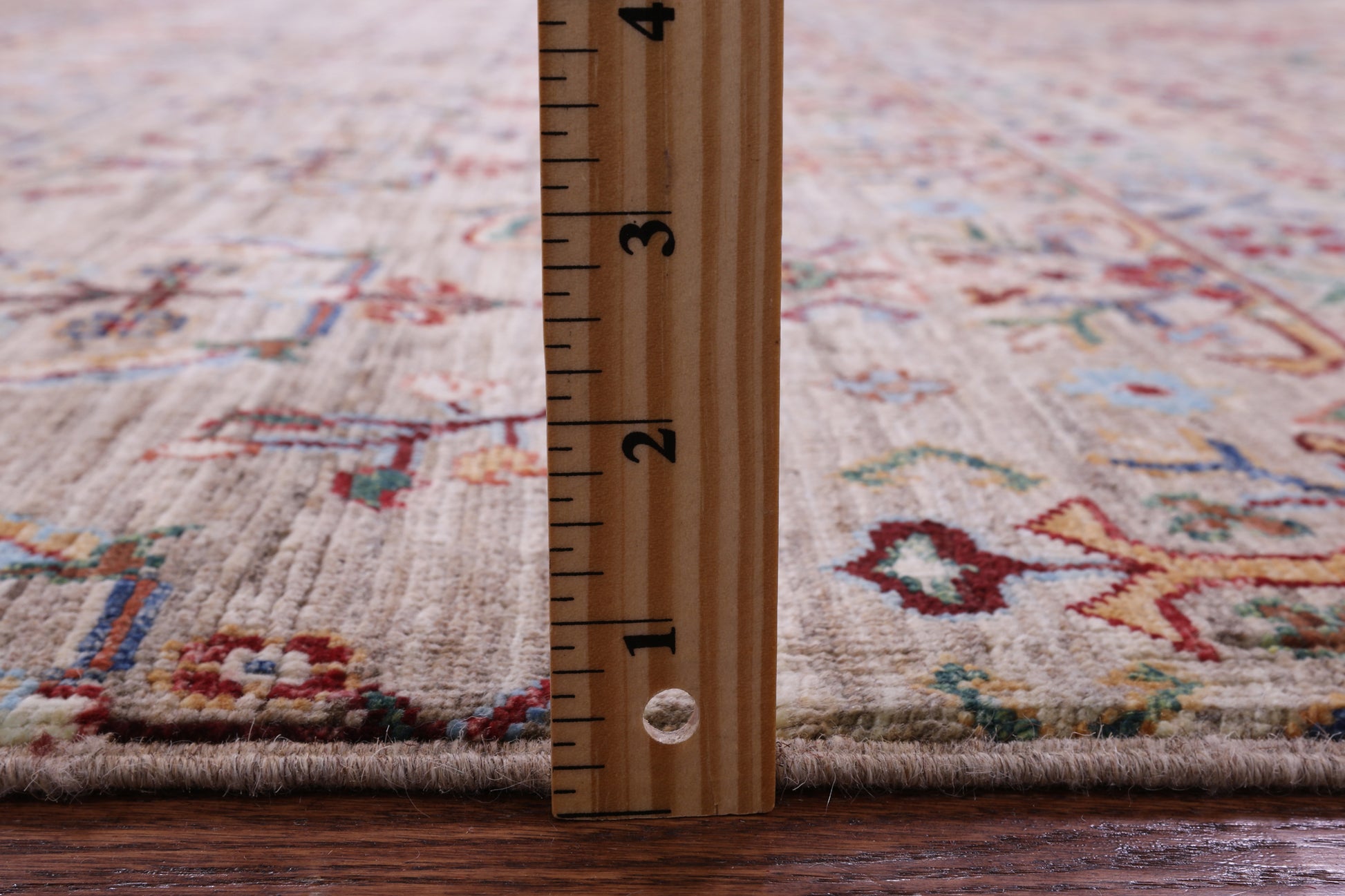 Khorjin Persian Gabbeh Hand Knotted Wool Rug - 6' 9" X 10' 1" - Golden Nile