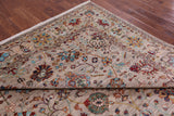 Peshawar Hand Knotted Wool Rug - 9' 1" X 12' 1" - Golden Nile