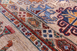 Tribal Persian Gabbeh Hand Knotted Wool Rug - 5' 6" X 7' 11" - Golden Nile