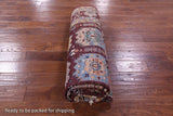 Turkmen Ersari Hand Knotted Wool Rug - 6' 10" X 10' 2" - Golden Nile