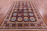 Turkmen Ersari Hand Knotted Wool Rug - 6' 10" X 10' 2" - Golden Nile