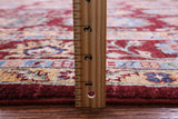 Turkmen Ersari Hand Knotted Wool Rug - 6' 10" X 10' 2" - Golden Nile