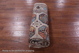 Turkmen Ersari Hand Knotted Wool Rug - 6' 8" X 9' 8" - Golden Nile