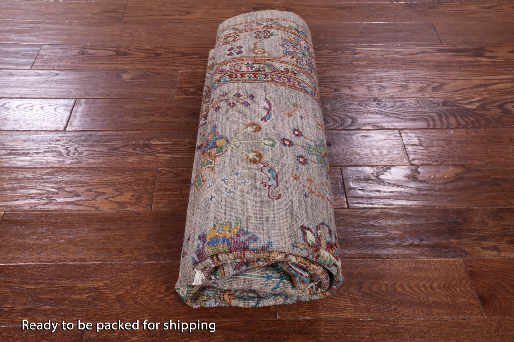 Peshawar Hand Knotted Wool Rug - 5' 2" X 6' 9" - Golden Nile