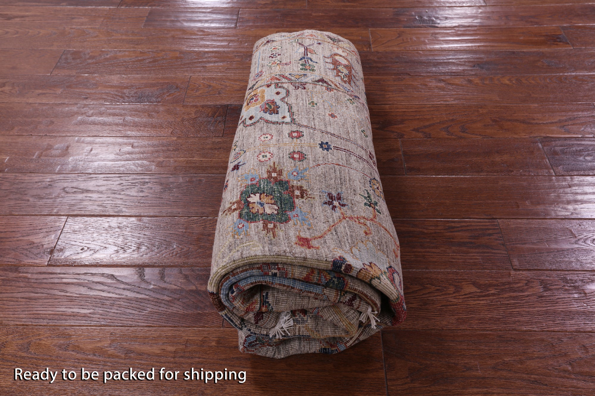 Peshawar Hand Knotted Wool Rug - 5' 0" X 6' 8" - Golden Nile