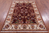 Persian Tabriz Hand Knotted Wool Rug - 5' 0" X 6' 8" - Golden Nile