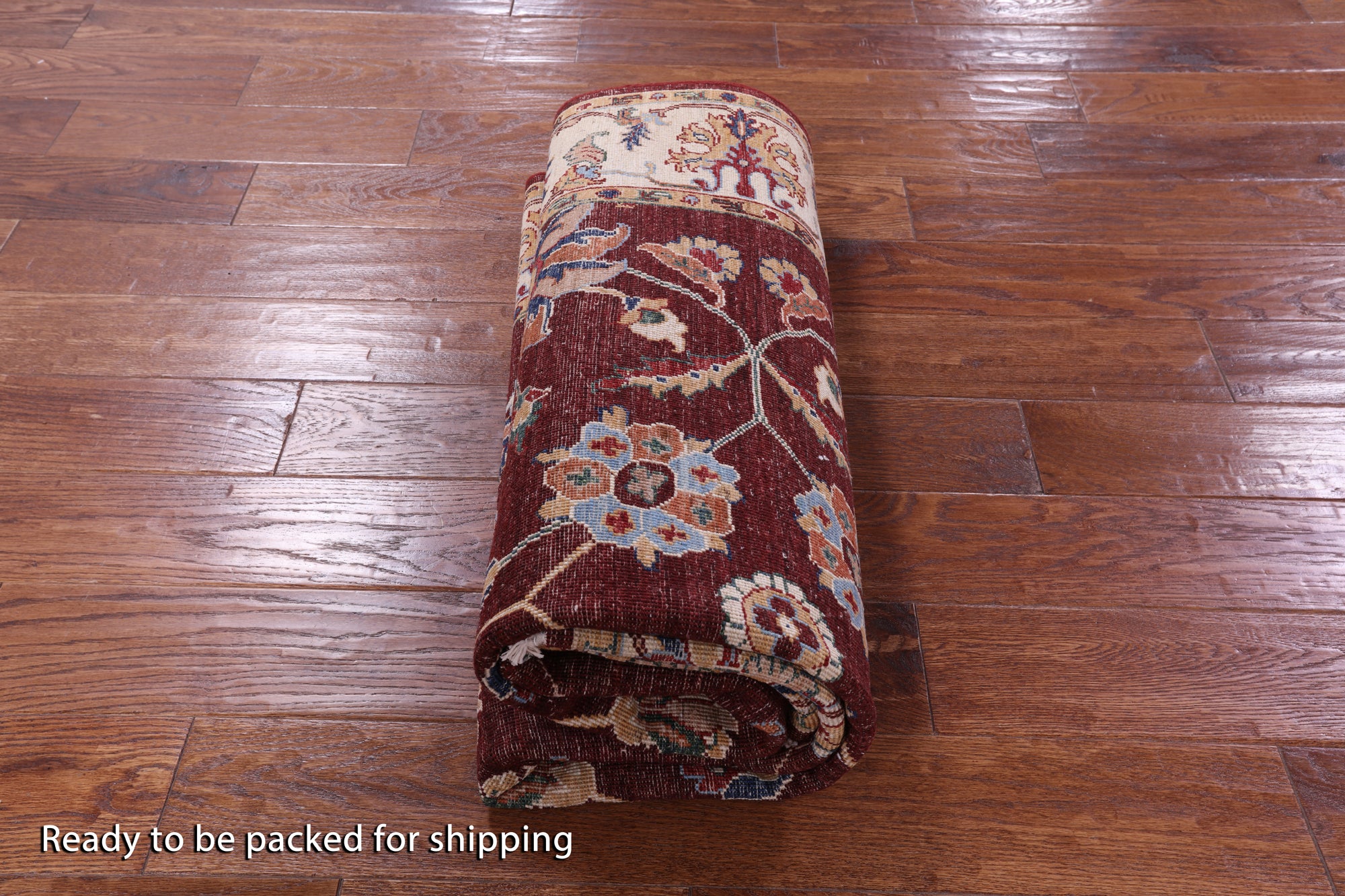 Persian Tabriz Hand Knotted Wool Rug - 5' 0" X 6' 8" - Golden Nile