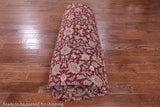 Red Persian Tabriz Hand Knotted Wool Rug - 11' 6" X 17' 6" - Golden Nile