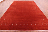 Persian Gabbeh Hand Knotted Wool Rug - 9' 11" X 13' 11" - Golden Nile