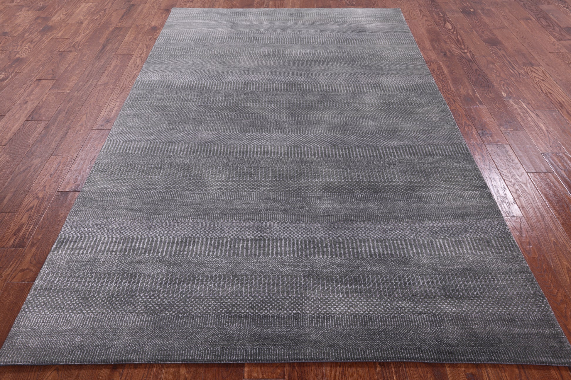 Savannah Grass Hand Knotted Wool & Silk Rug - 6' 0" X 9' 2" - Golden Nile