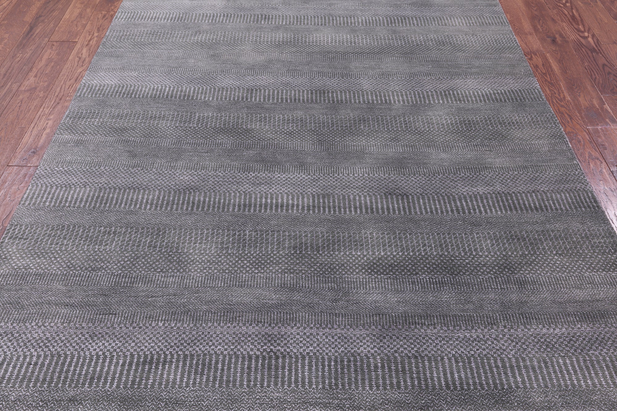 Savannah Grass Hand Knotted Wool & Silk Rug - 6' 0" X 9' 2" - Golden Nile