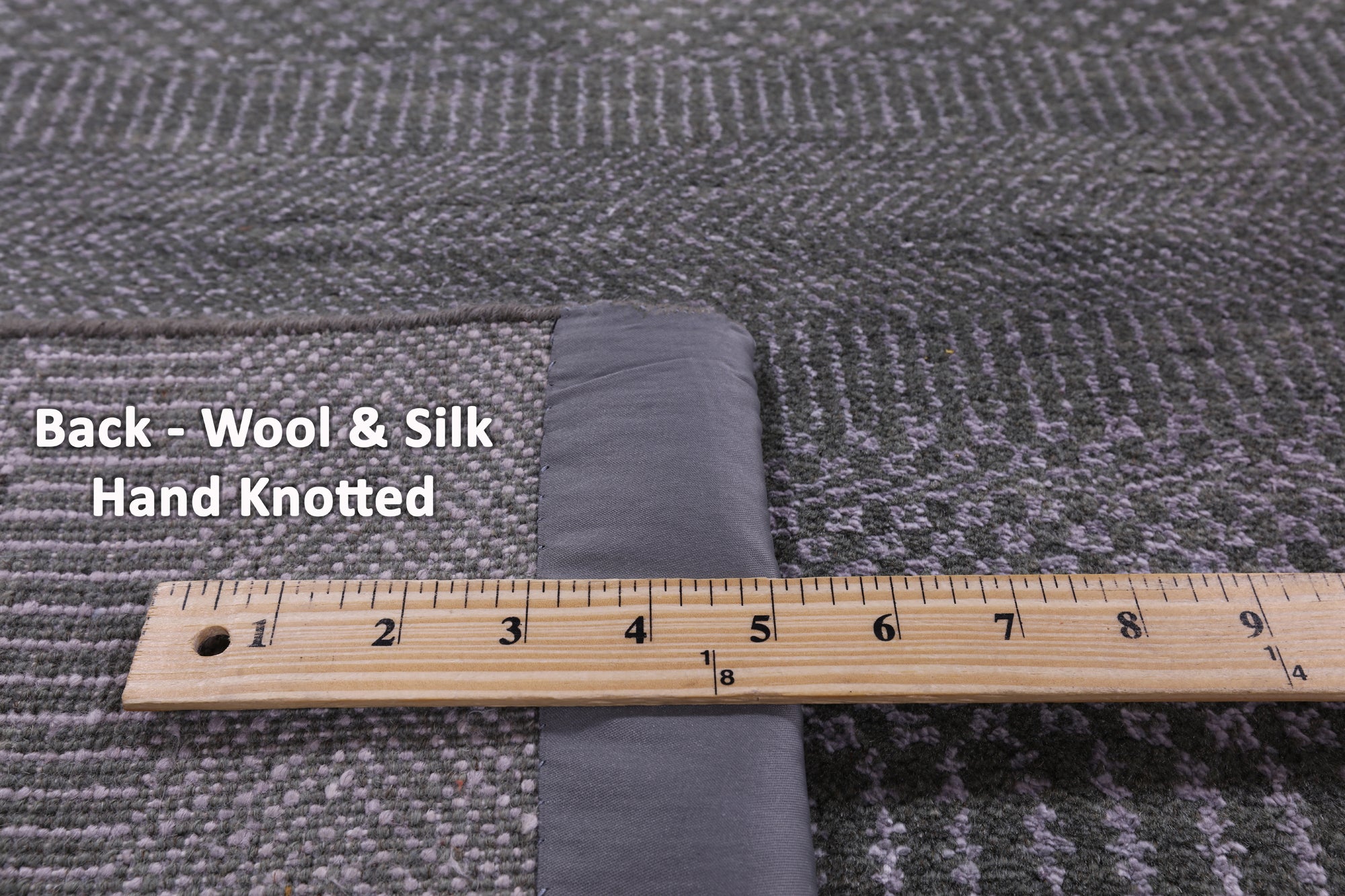 Savannah Grass Hand Knotted Wool & Silk Rug - 6' 0" X 9' 2" - Golden Nile
