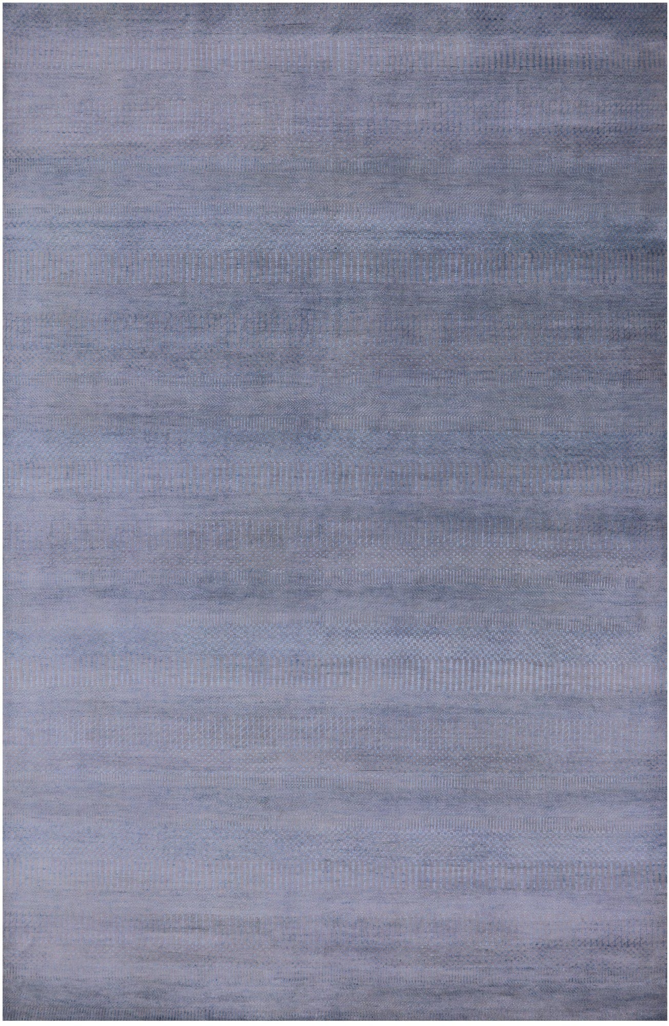 Savannah Grass Hand Knotted Wool & Silk Rug - 6' 1" X 9' 3" - Golden Nile